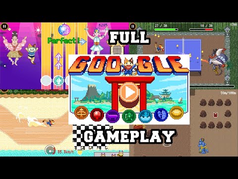 GOOGLE'S DOODLE CHAMPION ISLAND GAMES jogo online gratuito em